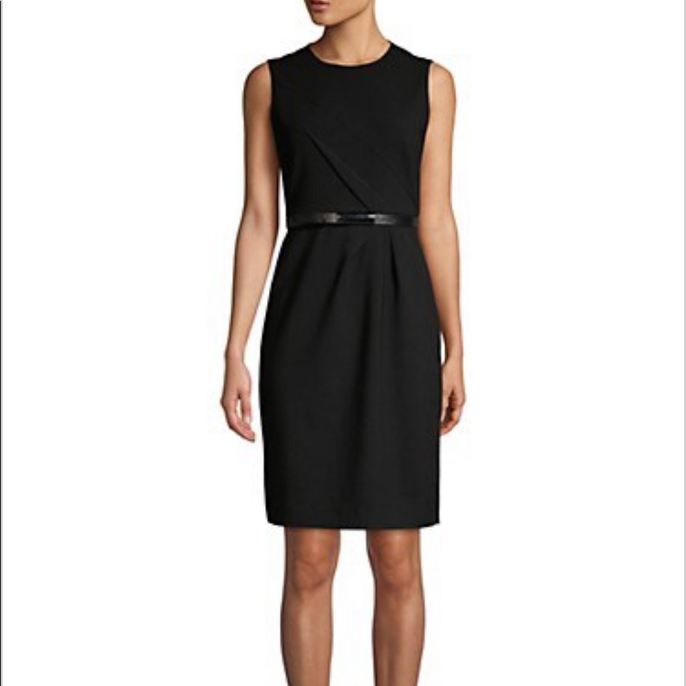 Elie Tahari Azra Belted Dress